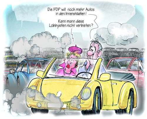 Fdp will mehr Autos in den Innen