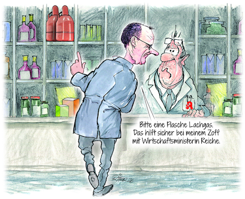 Cartoon: Lachgas (medium) by Ritter-Cartoons tagged kanzler,merz,pressekarikaturen,und,cartoons,ritterkarikaturen,von,berthold,ritter,kanzler,merz,pressekarikaturen,und,cartoons,ritterkarikaturen,von,berthold,ritter