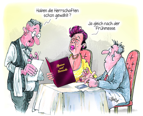 Cartoon: Nach der Wahl (medium) by Ritter-Cartoons tagged nach,der,wahl,nach,der,wahl