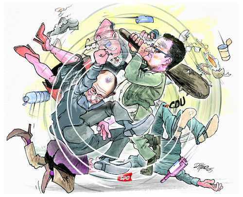 Zoff ums Rentenpaket