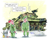 Cartoon: Deutsche Panzer (small) by Ritter-Cartoons tagged ukraine,krieg