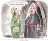 Cartoon: Eminenz (small) by Ritter-Cartoons tagged kirche