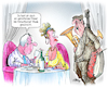 Cartoon: Gemütliches Dinner (small) by Ritter-Cartoons tagged dinner