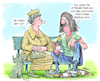 Cartoon: Generationen im Austausch (small) by Ritter-Cartoons tagged generationen,im,austausch
