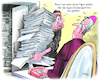 Cartoon: Kirchenaustritte (small) by Ritter-Cartoons tagged kirchenaustritte,stapelweise