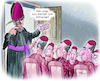 Cartoon: Konklave (small) by Ritter-Cartoons tagged konklave
