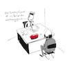 Cartoon: Ersatzpräparat (small) by F L O tagged ersatzpräparat,krankenkasse,privat,gesetzlich,arzt,doktor,medizin