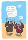 Cartoon: Ohne 16 Worte (small) by Floffiziell tagged schnee,wüste,duden,wörterbuch,arktis,antarktis