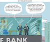 Cartoon: Empathische Banker (small) by Karl Berger tagged banker,banken,kredite,zinsen,mitleid,gewinn