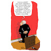 Cartoon: Sieger? (small) by Karl Berger tagged reichtum,kapital,blues,endspiel