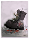 Cartoon: war (small) by Zeynep Gargi tagged war,woman,child,victims