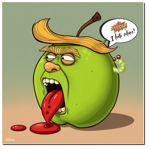 Cartoon: MagaOS 18.0 (medium) by A Human tagged apple,trump,usa,diversitätsprogramm,ncppr,doppelpunkt,dollar,diversity,macbook,iphone,shareholder,aktionäre,computerculture,colon,apple,trump,usa,diversitätsprogramm,ncppr,doppelpunkt,dollar,diversity,macbook,iphone,shareholder,aktionäre,computerculture