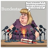 Cartoon: Der Nancy-Böller (small) by A Human tagged böllerverbot,feuerwerk,sylvester,berlin,deutschland,bomben,sprengsätze,faeser,spd,innenministerin,gesetze,strafe,strafgesetzbuch,böllern,sylvesternacht,feuwerwerkskörper,polenböller,polizei,feuerwehr