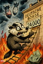 Cartoon: Die Angst des DAX (small) by KI-Vossy tagged dax,krieg,börse,geld,deutschland,euro,usa,iran,trump,israel,netanjahu,potus,kurse,kursverluste,hormus,aktien,aktienmarkt