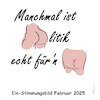 Cartoon: Ein-Stimmungsbild Februar 2025 (small) by ArtyFicial tagged bundestagswahl,2025,stimmung,lage,national,international,deutschland