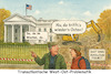 Cartoon: Herr S. u. Frau M. in W. D.C. (small) by ArtyFicial tagged usa,deutschland,trump,weißes,haus,ostflügel,east,wing,abriss,ballsaal,ballroom,mauer,gebäude,mauerfall,wiedervereinigung,zerstörung,abbruch,ost,osten,ossi,wessi,transatlantik,transatlantisch,erinnerung,geschichte,historie,1989,1990,blühende,landschaften