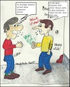 Cartoon: Streit... (small) by Kruscha tagged streit,inzest,männer,inzucht,gesellschaft