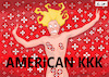 Cartoon: America KKK (small) by Nicocomix tagged usa,trump,immigration,racism,kkk,kuklusklan,america,mexico