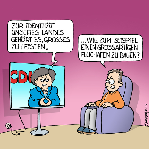 Cartoon: Große Leistungen (medium) by Rovey tagged merkel,raute,zitat,parteitag,cdu,flüchtlinge,deutsche,kanzlerin,fernsehen,rede,leistung,sessel,zuschauer,wohnzimmer,merkel,raute,zitat,parteitag,cdu,flüchtlinge,deutsche,kanzlerin,fernsehen,rede,leistung,sessel,zuschauer,wohnzimmer