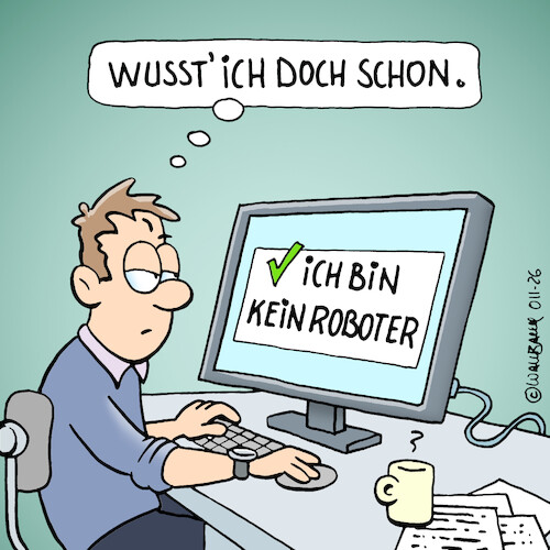 Kein Roboter