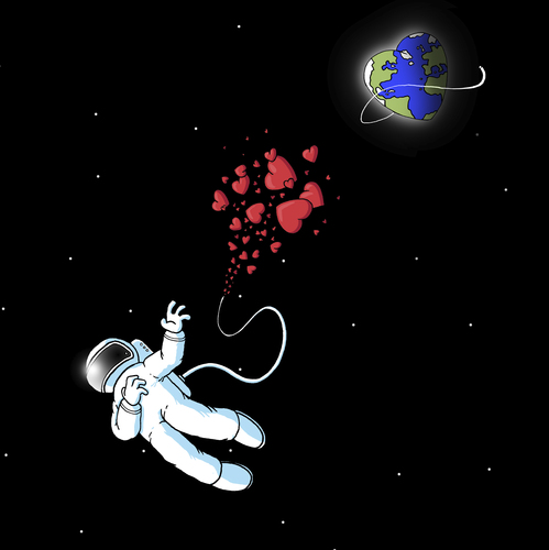 Cartoon: lost love in space (medium) by Rovey tagged lost,space,love,lonely,loneliness,astronaut,odyssey,broken,cut,heart,emergency,nowhere,planet,earth,weltraum,verloren,liebe,einsamkeit,einsam,allein,odyssee,gebrochen,herz,notfall,abgeschnitten,metapher,draußen,weit,weg,lost,space,love,lonely,loneliness,astronaut,odyssey,broken,cut,heart,emergency,nowhere,planet,earth,weltraum,verloren,liebe,einsamkeit,einsam,allein,odyssee,gebrochen,herz,notfall,abgeschnitten,metapher,draußen,weit,weg