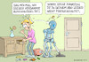 Starsinniger Roboter