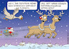 Cartoon: Tierische Weihnachten (small) by Rovey tagged rentiere,weihnachtsgans,gans,zugvogel,weihnachten,weihnachtszeit,schneelandschaft,weihnachtsmann,rudolph,rednose,fliegen,heiligabend,bescherung,geschenke,schlitten,santa,claus,dezember,winterlandschaft,winter,weihnachtsfest,christmas,xmas,cartoon,illustration