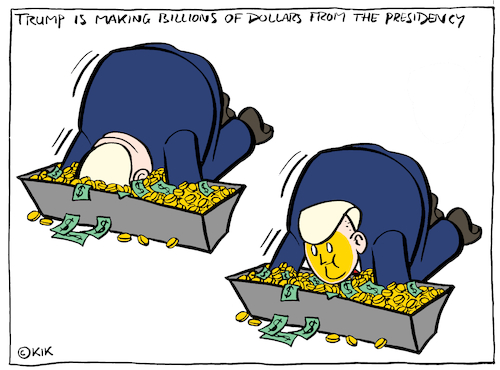 To line one s pockets