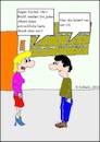 Cartoon: Laute Musik... (small) by Mr Speck tagged musik,ruhestörung,nachbarschaft,gesellschaft,frau,mann