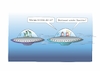 Cartoon: Stau (small) by Bernd Eisert tagged ufo,stau,touristen,himmel,flug,verkehr