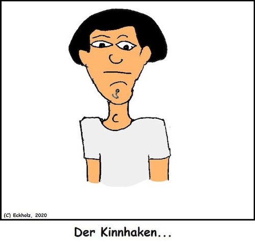 Cartoon: Der Kinnhaken... (medium) by Kritzelspacko78 tagged kinnhaken