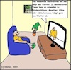 Cartoon: Wetterbericht... (small) by Kritzelspacko78 tagged wetterbericht,nachrichten,tv,fernsehen,mann,gesellschaft