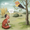 Cartoon: Taiwanese Cheese (small) by Cyberwolf tagged taiwan,china,trump,president,xi,jinping,fable,fox,crow,cheese