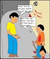 Cartoon: Papa sagt...