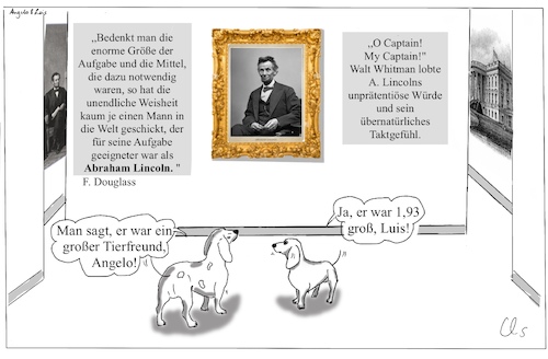Cartoon: Museumsstücke (medium) by ChrisHolt tagged präsident,geschichte,politik