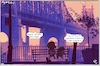 Cartoon: Famous scenes I (small) by ChrisHolt tagged woody,allen,dackel