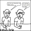 Cartoon: 2 - Miles Davis (small) by Sven Maximilian tagged miles,davis,männer,kneipe,missverständnis,jazz,musiker,unkenntnis
