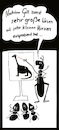 Cartoon: 2099 (small) by Dorit David 68 tagged ameise,gehirn,weltuntergang,evolution,ant,zukunftsszenario,dinosaurier,ausgestorben