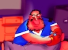 Cartoon: mad time (small) by pop tagged cartoon