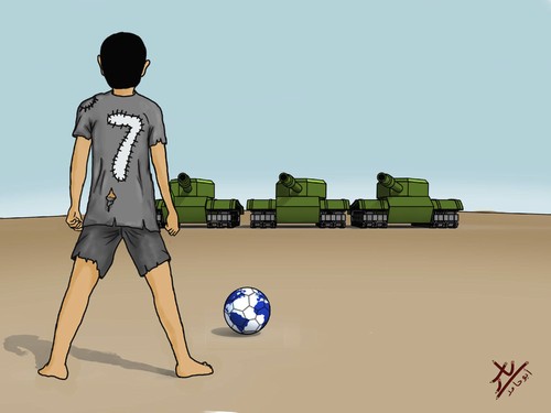 Cartoon: free kick (medium) by yaserabohamed tagged free,kick,football,cristiano,ronaldo