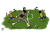 Cartoon: 000 plan (small) by yaserabohamed tagged the,collapse,of,iraqi,army,fifa,football