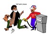 Cartoon: full tank (small) by yaserabohamed tagged bashar,al,asad,iran,russia,petrol,fulltank