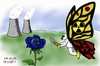 Cartoon: nuclear power (small) by yaserabohamed tagged nuclear