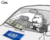 Cartoon: ADDITIONAL 2 BILLIONS DOLLARS GM (small) by QUEL tagged additional,billions,dollars,for,general,motors
