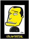 Cartoon: ERCAN BAYSAL CARICATURE (small) by QUEL tagged ercan baysal caricature