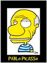 Cartoon: PABLO PICASSO CARICATURE (small) by QUEL tagged pablo,picasso,caricature
