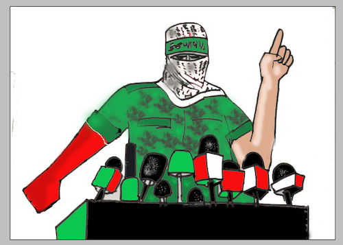 Cartoon: gaza (medium) by MSB tagged gaza