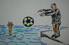 Cartoon: FUTBOL VE SIKE (small) by MSB tagged futbol