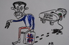 Cartoon: sarkozy libyada (small) by MSB tagged libya