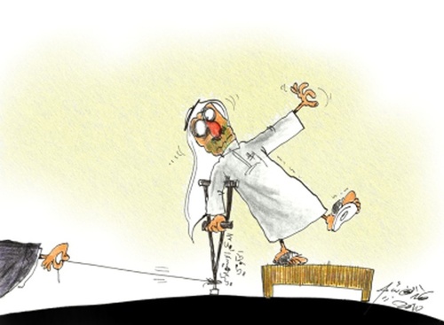 Cartoon: oooooh (medium) by hamad al gayeb tagged oooooh